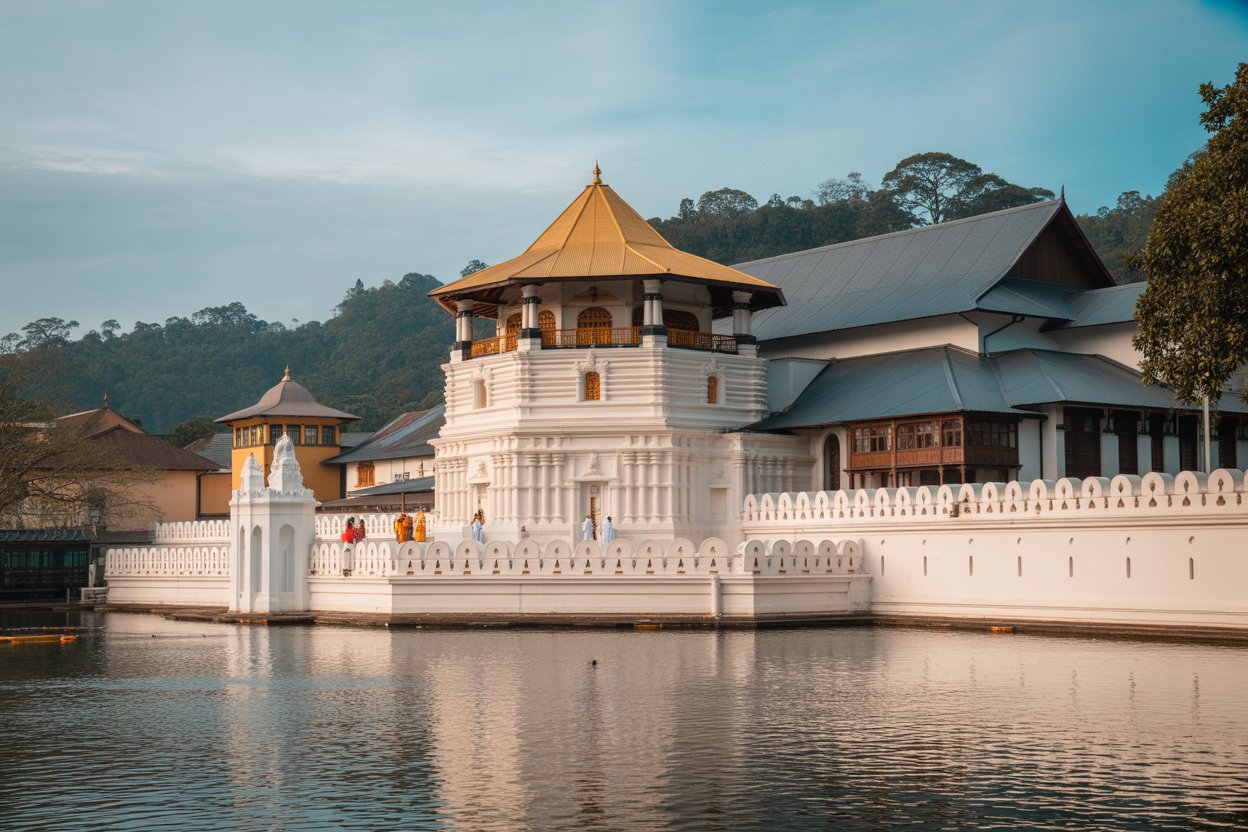 Kandy Temple of the Tooth Relic Sri Lanka